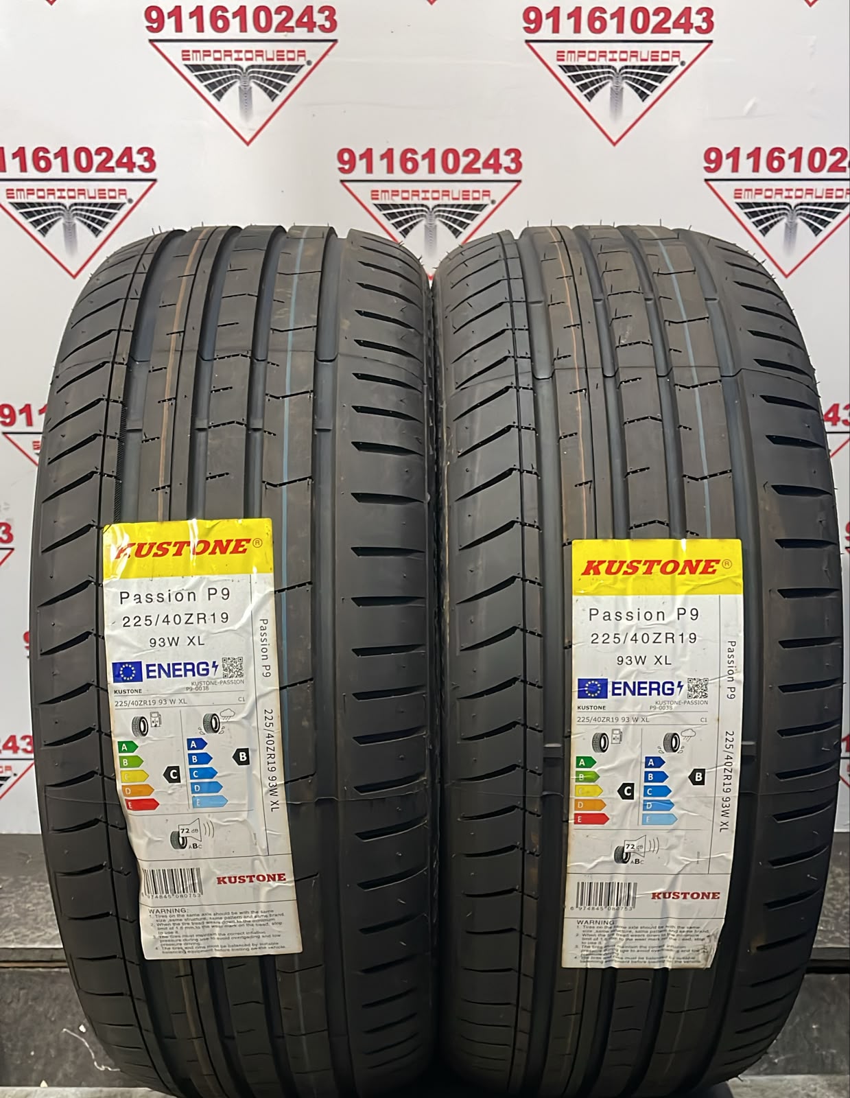 KUSTONE  225/40 R19 93 W